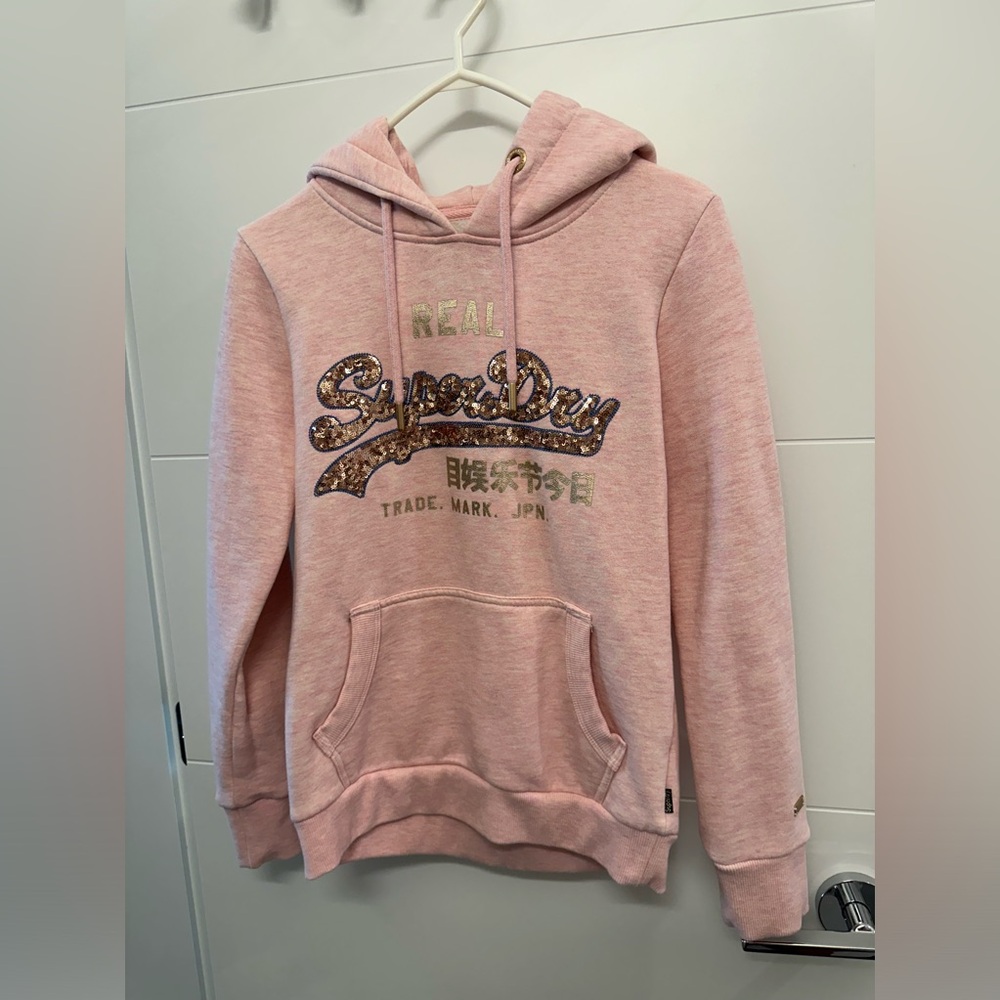 Super Dry Vintage Bohemian Glitter Hoodie